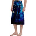 Tardis Doctor Who Space Galaxy Traditional Men s Hawaiian Lavalava Ie Faitaga Wrap Skirt View2