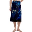 Tardis Doctor Who Space Galaxy Traditional Men s Hawaiian Lavalava Ie Faitaga Wrap Skirt View3