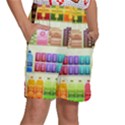 Supermarket Shelf Products Snacks Kids  Basketball Shorts View3