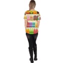 Supermarket Shelf Products Snacks Women s V-Neck Scrub Top View4