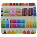 Supermarket Shelf Products Snacks Back Support Cushion View1