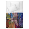 Castle Building Stained Glass Duvet Cover (Single Size) View1