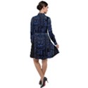 Doctor Who Tardis Long Sleeve Chiffon Shirt Dress View2