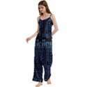 Doctor Who Tardis Spaghetti Top Long Pants Satin Pajamas Set View2