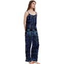 Doctor Who Tardis Spaghetti Top Long Pants Satin Pajamas Set View3