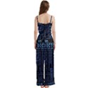 Doctor Who Tardis Spaghetti Top Long Pants Satin Pajamas Set View4