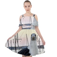 Fisherman?¯s Ward, San Francisco, Ca Cut Out Shoulders Dress