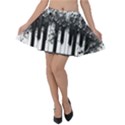 Piano Sounds Velvet Skater Skirt View1