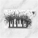 Piano Sounds Canvas Cosmetic Bag (Large) View2