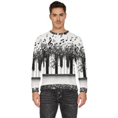 Piano Sounds Men s Fleece Sweatshirt
