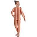 Geometrical Geometric Pattern Kids  Long Sleeve Set  View1