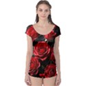 Red Roses Boyleg Leotard  View1