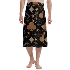 Seamless Pattern Repeat Repetition Traditional Men s Hawaiian Lavalava Ie Faitaga Wrap Skirt