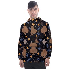 Seamless Pattern Repeat Repetition Men s Front Pocket Pullover Windbreaker