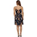 Seamless Pattern Repeat Repetition V-Neck Pocket Summer Dress  View4