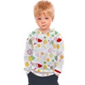 Pattern Seamless Texture Fruit Kids  Overhead Hoodie View1