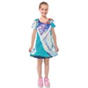 seascape Kids  Short Sleeve Velvet Dress View1