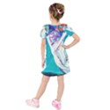seascape Kids  Short Sleeve Velvet Dress View2