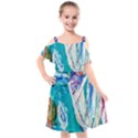 seascape Kids  Cut Out Shoulders Chiffon Dress View1