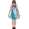 seascape Kids  Halter Collar Waist Tie Chiffon Dress View4