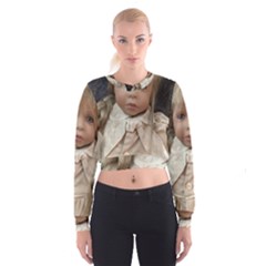 Designer,s Doll-1 Cropped Sweatshirt
