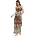 designer,s doll-1 Spaghetti Top Long Pants Satin Pajamas Set View2