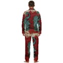 cranes Men s Long Sleeve Velvet Pocket Pajamas Set View4