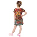 Image Kids  Short Sleeve Velvet Dress View2