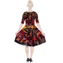 Image Quarter Sleeve A-Line Dress View2