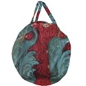 birds Giant Round Zipper Tote View1