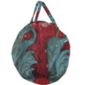 birds Giant Round Zipper Tote View2
