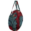 birds Giant Round Zipper Tote View3