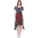 birds High Low Boho Dress View1