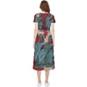 birds High Low Boho Dress View2