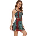 birds Ruffle Edge Bra Cup Chiffon Mini Dress View3