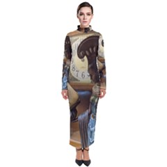 Lady Turtleneck Maxi Dress