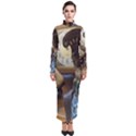lady Turtleneck Maxi Dress View1
