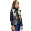 lady Kid s Button Up Puffer Vest	 View2