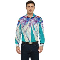 Sailing Boat Men s Long Sleeve Pocket Shirt 