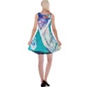 sailing boat Reversible Velvet Sleeveless Dress View2