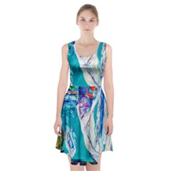 Sailing Boat Racerback Midi Dress
