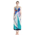 sailing boat Button Up Chiffon Maxi Dress View1