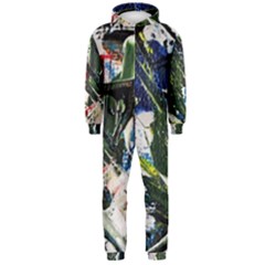 Snow In A City-1-1 Hooded Jumpsuit (men)