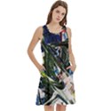 Snow In A City-1-1 Round Neck Sleeve Casual Dress With Pockets View2