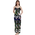 Snow In A City-1-1 Spaghetti Top Long Pants Satin Pajamas Set View1