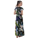 Snow In A City-1-1 Flutter Sleeve Maxi Dress View2