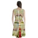 Fabrics Sleeveless Waist Tie Chiffon Dress View2