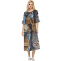 lady Double Cuff Midi Dress View1