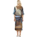 lady Double Cuff Midi Dress View4