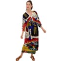 abstract-1 Grecian Style  Maxi Dress View1